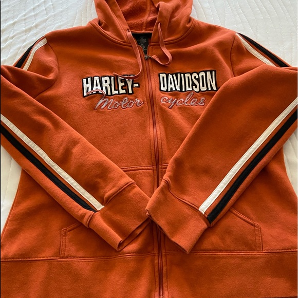 Harley-Davidson Tops - Harley Davidson zip hoodie. EUC.